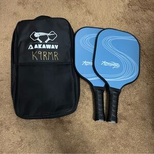 Akawav pickleball set without balls.
